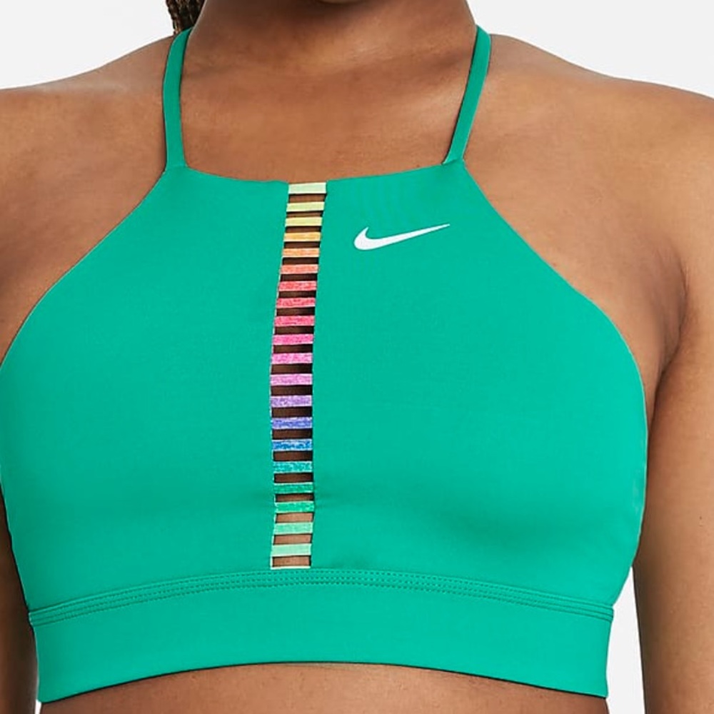 Nike Dri-FIT Indy Rainbow Ladder sports bra
